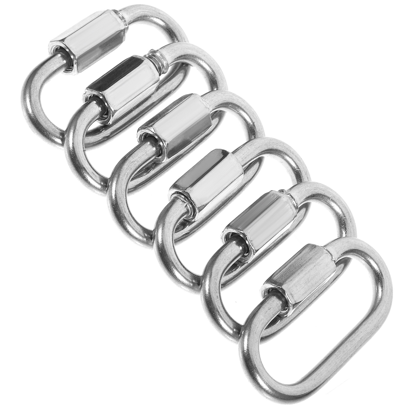 Chain Quick Link - 6 pièces, connecteur de chaîne à