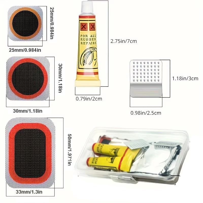 Kit de réparation de pneus de  - Mountain Biking Tube avis et prix