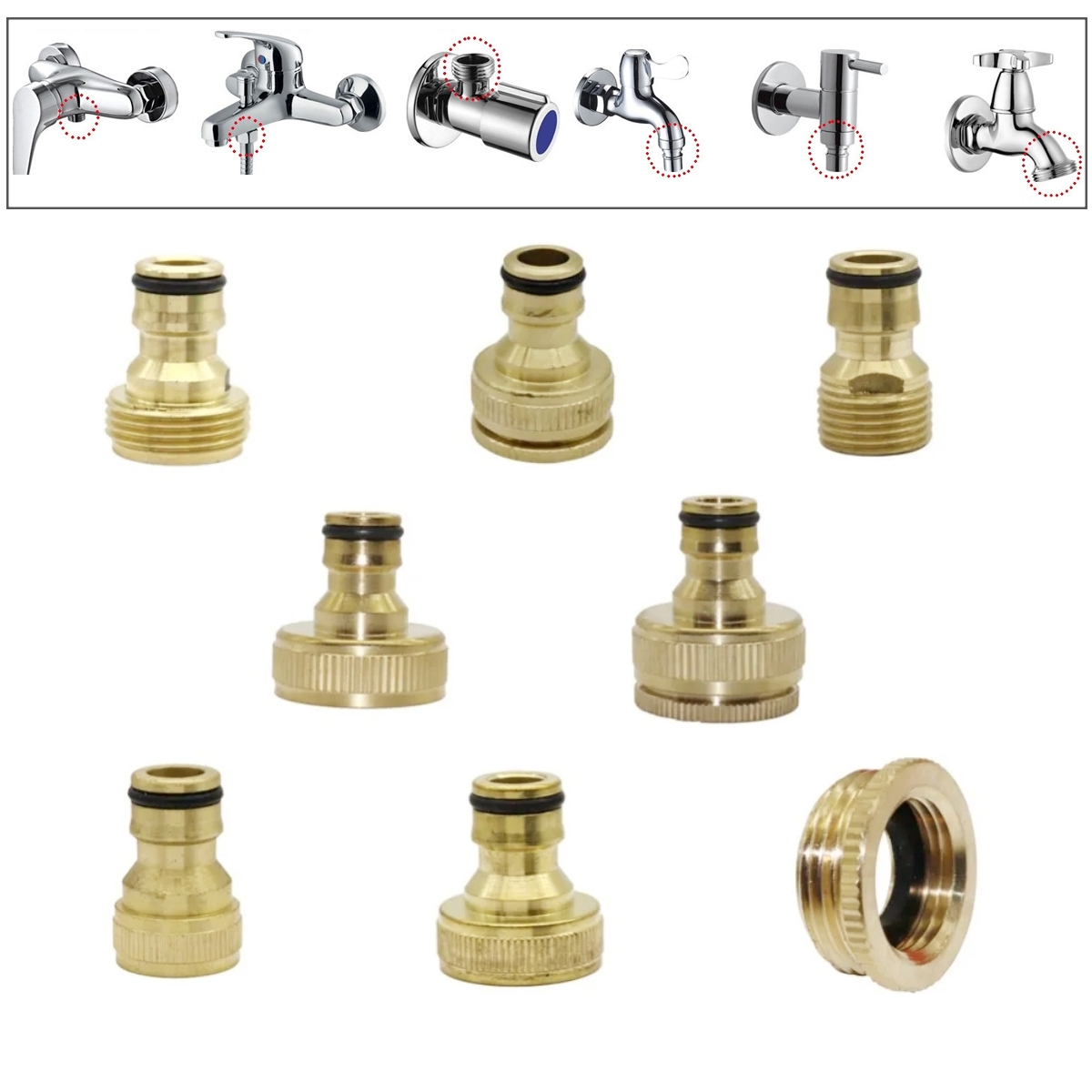 Connecteur rapide de robinet e - Spoke Nipple Brass avis et prix