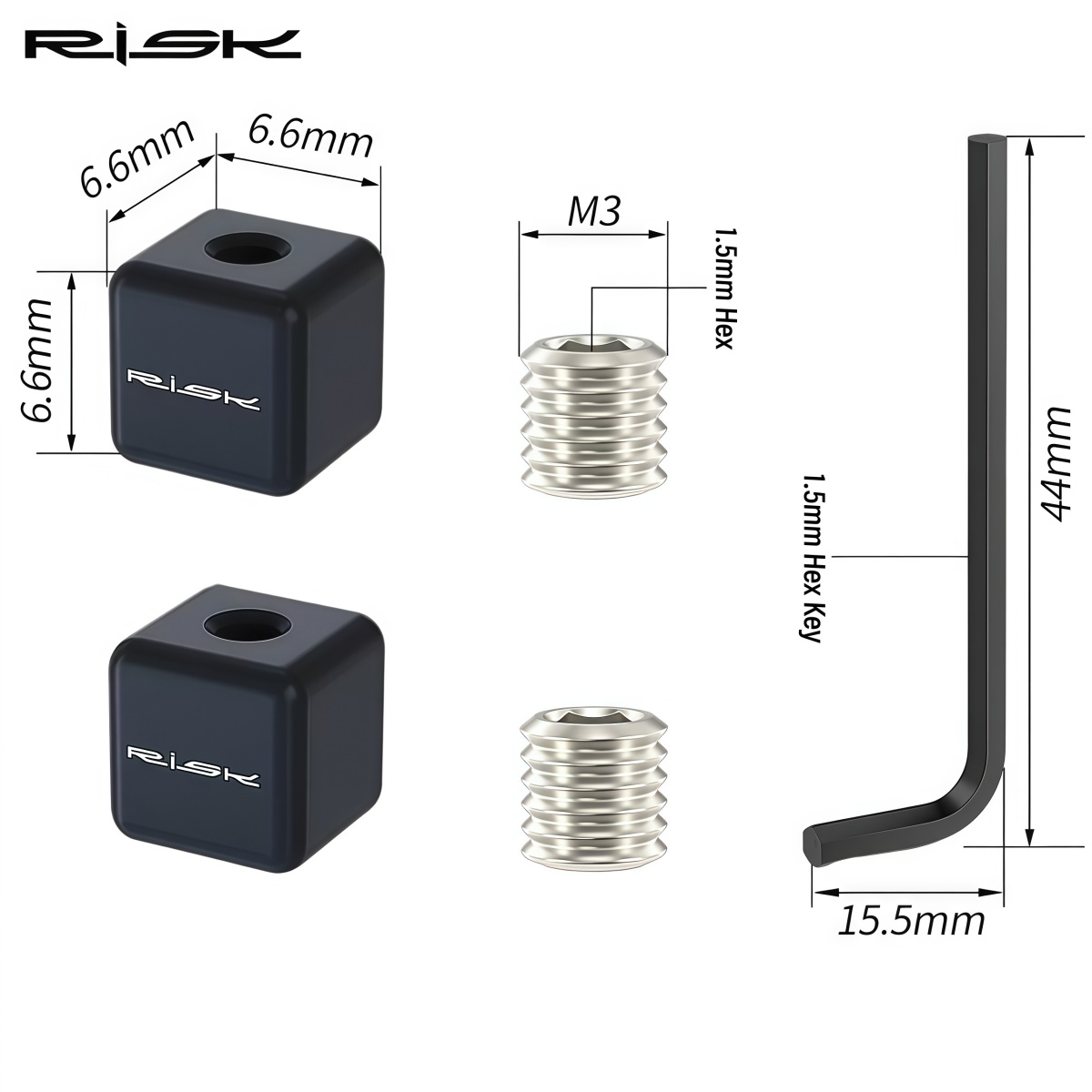RISK RC308 Embouts de Câble de - Mountain Biking Tips avis et prix