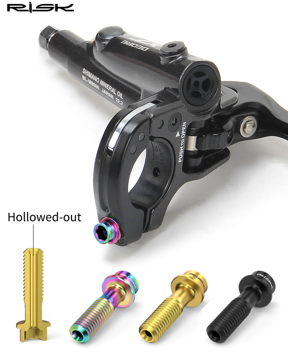 Vis de selle RISK M5x18mm en a - Mountain Biking Tube avis et prix